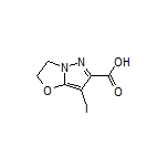 7-Iodo-2,3-dihydropyrazolo[5,1-b]oxazole-6-carboxylic Acid