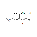 2,4-Dichloro-3-fluoro-6-methoxyquinoline