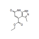 Ethyl 3-Methyl-6-oxo-6,7-dihydro-1H-pyrazolo[3,4-b]pyridine-4-carboxylate