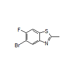 5-Bromo-6-fluoro-2-methylbenzothiazole