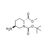 Methyl (2R,5S)-1-Boc-5-aminopiperidine-2-carboxylate