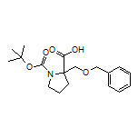 1-Boc-2-[(benzyloxy)methyl]pyrrolidine-2-carboxylic Acid