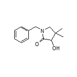 1-Benzyl-3-hydroxy-4,4-dimethylpyrrolidin-2-one