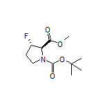 Methyl (2R,3S)-1-Boc-3-fluoropyrrolidine-2-carboxylate