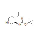 (3R,4S)-3-(Boc-amino)-4-ethylpiperidine