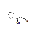 (R)-3-Cyclopentyl-3-hydroxypropanenitrile