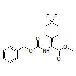 Methyl (S)-2-(Cbz-amino)-2-(4,4-difluorocyclohexyl)acetate