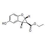 Ethyl (1S,1aS,6bR)-5-Hydroxy-1a,6b-dihydro-1H-cyclopropa[b]benzofuran-1-carboxylate