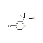 2-(4-Bromopyridin-2-yl)-2-methylpropanenitrile