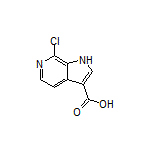 7-Chloro-6-azaindole-3-carboxylic Acid