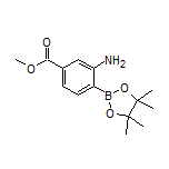 2-Amino-4-(methoxycarbonyl)phenylboronic Acid Pinacol Ester