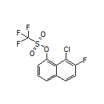 8-Chloro-7-fluoro-1-naphthyl Trifluoromethanesulfonate