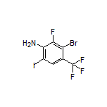 3-Bromo-2-fluoro-6-iodo-4-(trifluoromethyl)aniline