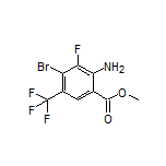 Methyl 2-Amino-4-bromo-3-fluoro-5-(trifluoromethyl)benzoate