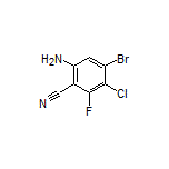 6-Amino-4-bromo-3-chloro-2-fluorobenzonitrile