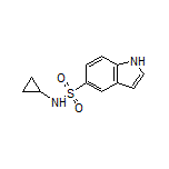 N-Cyclopropyl-1H-indole-5-sulfonamide