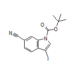 1-Boc-3-iodo-1H-indole-6-carbonitrile