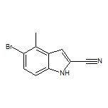 5-bromo-4-methyl-1H-indole-2-carbonitrile