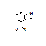 Methyl 6-Methyl-1H-indole-4-carboxylate