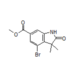 Methyl 4-Bromo-3,3-dimethyl-2-oxoindoline-6-carboxylate