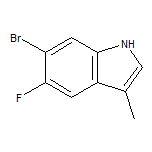 6-Bromo-5-fluoro-3-methylindole