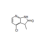 4-Chloro-3-methyl-7-azaindole-2(3H)-one