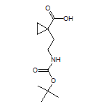 1-[2-(Boc-amino)ethyl]cyclopropanecarboxylic Acid