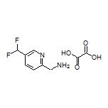 [5-(Difluoromethyl)pyridin-2-yl]methanamine Oxalate