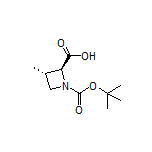 (2S,3S)-1-Boc-3-methylazetidine-2-carboxylic Acid