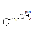 cis-3-(Benzyloxy)-1-hydroxycyclobutanecarboxylic Acid