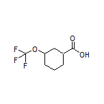 3-(Trifluoromethoxy)cyclohexanecarboxylic Acid