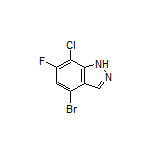 4-Bromo-7-chloro-6-fluoro-1H-indazole