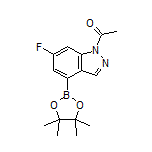 1-Acetyl-6-fluoroindazole-4-boronic Acid Pinacol Ester