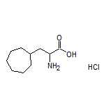 2-Amino-3-cycloheptylpropanoic Acid Hydrochloride