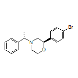 (R)-2-(4-Bromophenyl)-4-[(S)-1-phenylethyl]morpholine