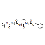 Benzyl (R)-9-Isobutyl-2,2-dimethyl-4,7,10-trioxo-3-oxa-5,8,11-triazatridecan-13-oate