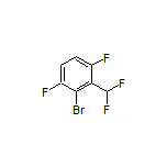 2-Bromo-3-(difluoromethyl)-1,4-difluorobenzene