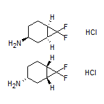 (1S,3S,6R)-rel-7,7-Difluorobicyclo[4.1.0]heptan-3-amine Hydrochloride