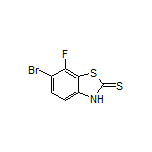 6-Bromo-7-fluorobenzo[d]thiazole-2(3H)-thione