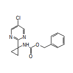 N-Cbz--1-(5-chloro-2-pyrimidinyl)cyclopropanamine