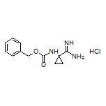 1-(Cbz-amino)cyclopropanecarboximidamide Hydrochloride