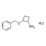 2-(Benzyloxy)cyclobutanamine Hydrochloride