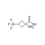 1-Amino-3-(trifluoromethyl)cyclobutanecarboxylic Acid