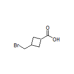 3-(Bromomethyl)cyclobutanecarboxylic Acid