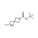 1-Boc-3-hydroxy-3-propylazetidine