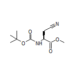 Methyl (S)-2-(Boc-amino)-3-cyanopropanoate