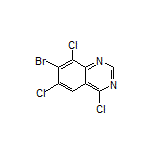 7-Bromo-4,6,8-trichloroquinazoline