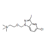 5-Chloro-3-iodo-1-[[2-(trimethylsilyl)ethoxy]methyl]-1H-pyrazolo[4,3-b]pyridine