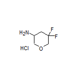 3-Amino-5,5-difluorotetrahydro-2H-pyran Hydrochloride