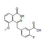 2-Fluoro-5-[(8-methoxy-4-oxo-3,4-dihydrophthalazin-1-yl)methyl]benzoic Acid